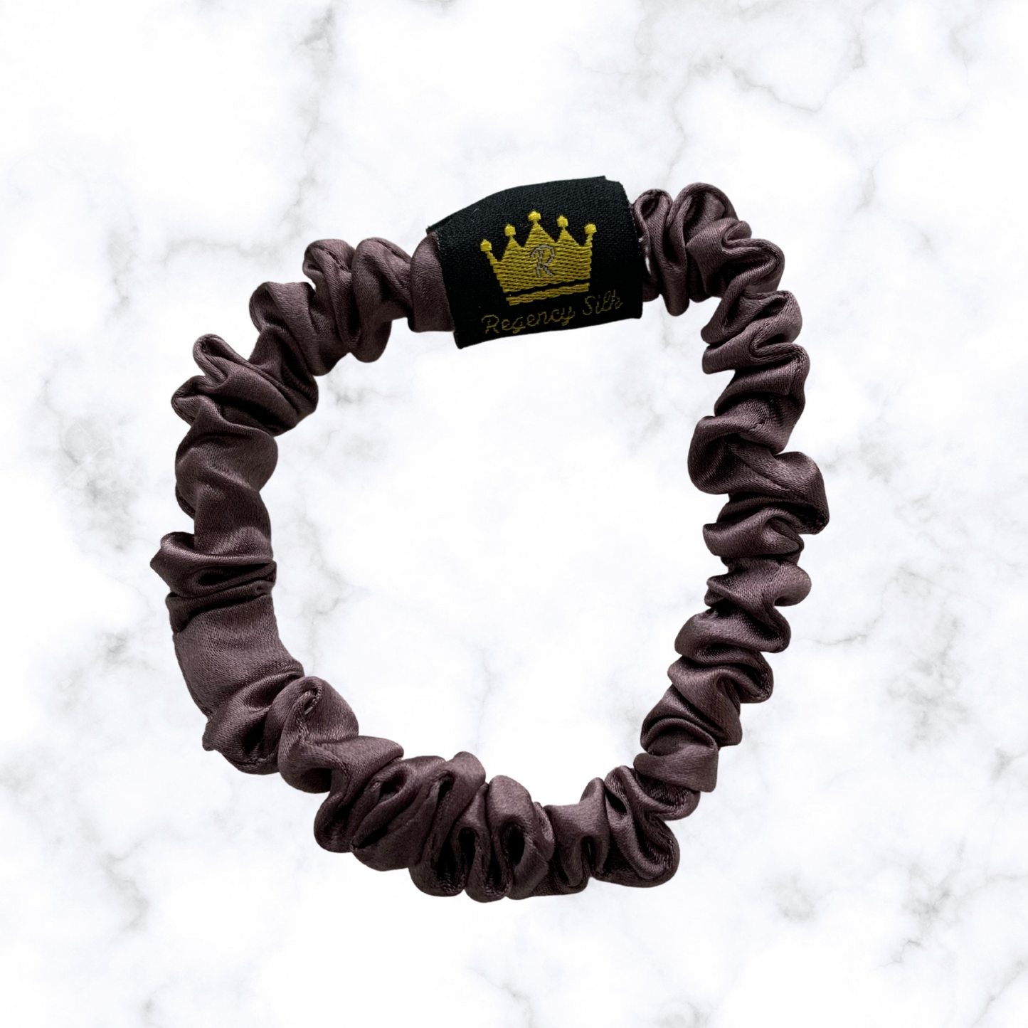 Pure Mulberry Silk Skinny Scrunchies