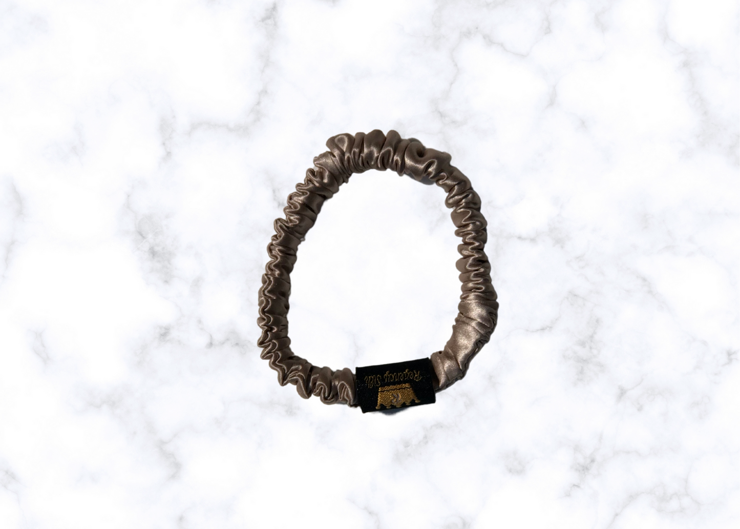 Pure Mulberry Silk Skinny Scrunchies